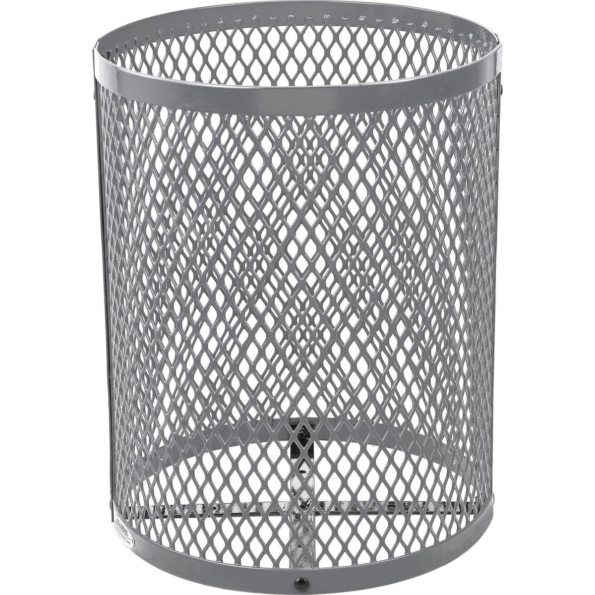Global Industrial Gray / 36 Gallon / Industrial Trash, Recycling & Compost