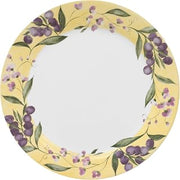 Corelle Lifestyles 10-1/4-inch Dinner Plate, Floral Grape