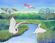 PM1105 Marsh Wings Place Mat - Set of 4