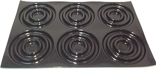Sasa Demarle FP 1177 Flexipan with 6 Two-Rings-Decor-and-Insert Cavities