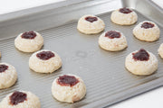 Bakeware Nonstick Cookie Sheet Pan by USA Pan – 12.5 x 7.75 x 1 - inch, 14 inches, Alloy Steel, Aluminized Steel, Model 10105SC-6