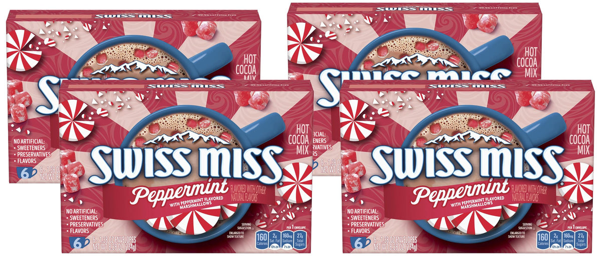 Swiss Miss 8.28 Ounce (Pack of 4) / Brown / 1 Cocoa