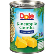 Pineapple Chunks In Syrup by Dole – 20 ounces, Pack of 12
