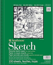Strathmore Sketch Spiral Paper Pad 5.5x8.5-100 Sheets