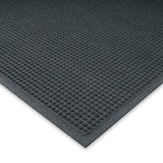 Andersen Waffle Design Mat - 3X5' - Fabric Border - Charcoal - Charcoal - 3x5' by WaterHog – 3x5', Polypropylene (PP), Charcoal, Model 0280540035
