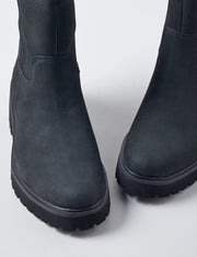 Carnaby Cool Boot Size by Timberland – 9, Leather, Jet Black