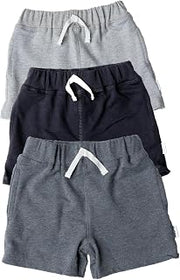 Gerber Baby Boys' Baby & Toddler Boys 3-Pack Pull-on Knit Shorts