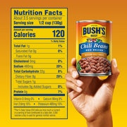 Bush's Red Beans in a Medium Chili Sauce 12-16 oz by Bush's Best – 16 Ounce (Pack of 12), Medium Red, Pack of 12, Model 01689