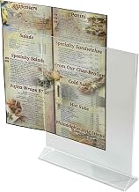 Winco 8" x 11" Card Holder