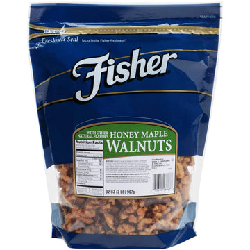 Fisher Honey Maple Walnut by John B.Sanfilippo and Son – 32.0 Ounce (Pack of 3), Pack of 3