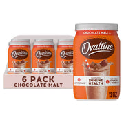 Ovaltine Chocolate Malt / 12 Ounce (Pack of 6) / 6 Chocolate Drink Mixes