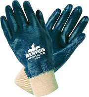 MCR Safety 9781L Predalite Nitrile Rubber Fully Coated Gloves, Large