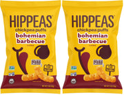 HIPPEAS Barbecue / 4 Ounce (Pack of 2) / No Color Puffed Snacks