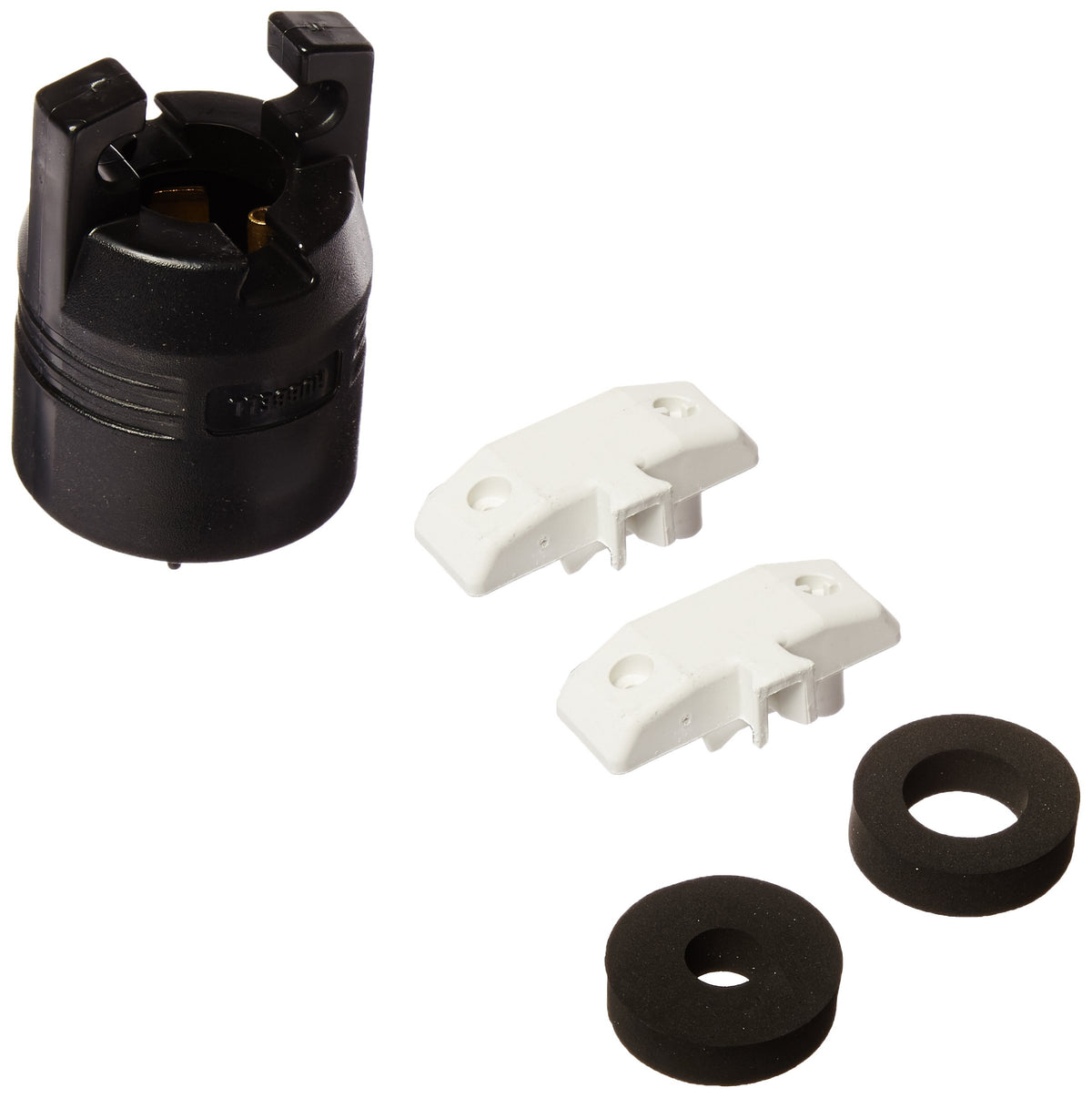 Plug, 3 Pole, 4 Wire, 50 amp, 125/250V, 14-50P by Hubbell – Nylon, Black, Model HBL9451C