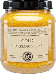 India Tree Gold Sparkling Sugar, 3.4 lb
