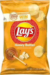 Lay's Potato Chips, Honey Butter, 7.75 Oz