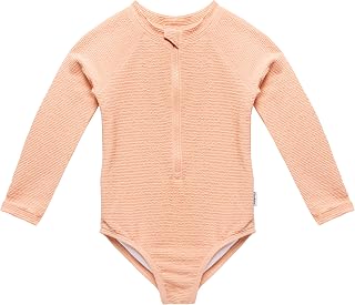 Gerber Baby Girls' Baby and Toddler Girls Long Sleeve Swimsuit