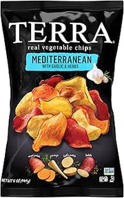 Vegetable Chips, Mediterranean Garlic & Herbs Real Vegetable Chips, 5 oz