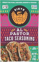 Siete Al Pastor Taco Seasoning, Gluten Free & Non-GMO, 1 Ounce (Pack of 12)