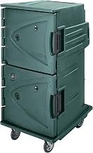 Cambro CMBH1826TSF192 Camtherm Tall Hot 6" Casters Fahrenheit Granite Green Case of 1