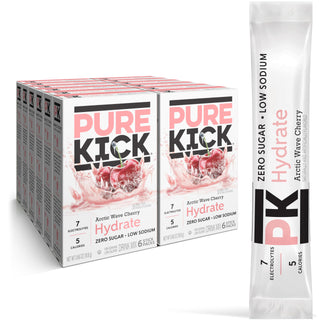 Hydration Singles To Go Drink Mix by PURE KICK – 0.11 Ounce (Pack of 72)