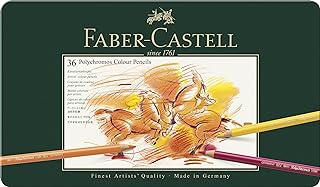 Faber-Castell Polychromos colour pencil, tin of 36 (110036)