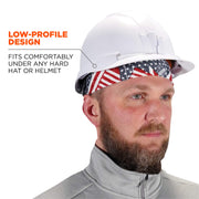 Ergodyne Stars & Stripes-3pk / 3-pk / 1 Hard Hat Accessories