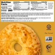 Mixed Bundle - 2 Bags of Plain & 2 Asiago - 24 Total Bagels Non-GMO by Just Bagels – 24
