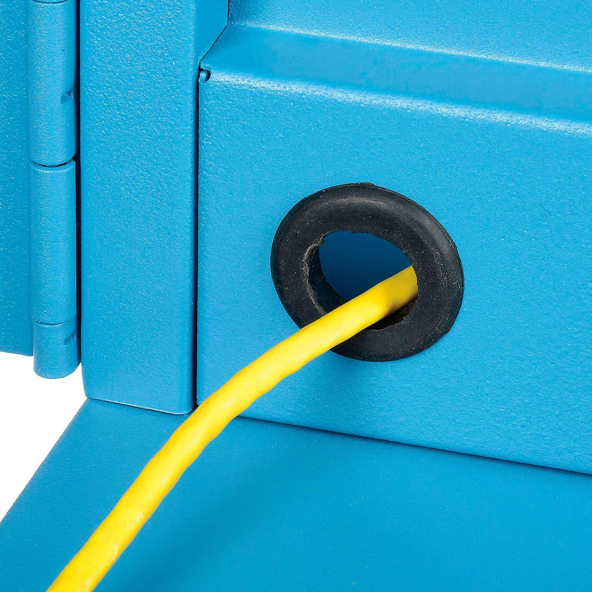 Fold Out Computer Security Cabinet by Global Industrial – Alloy Steel, Blue, Model 695429BL