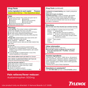 Extra Strength Caplets by Tylenol – 100 Count (Pack of 1), White, Model 340200