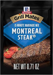 McCormick Grill Mates Montreal Steak Marinade Mix, 0.71 oz