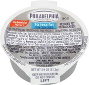 Kraft Philadelphia Lite Cream Cheese Cups (100 Pack)