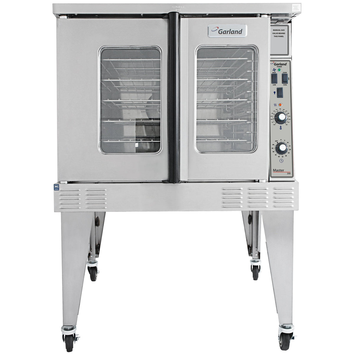 MCO-ES-10S Electric Convection Oven by Garland – Porcelain, Model MCOES10S