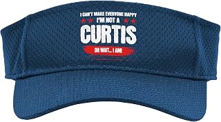 Funny Sarcastic Curtis Personalized Birthday Sport Sun Visor
