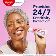 Whitening Sensitive Toothpaste Gel by Colgate – 3 Count (Pack of 1), Whitening