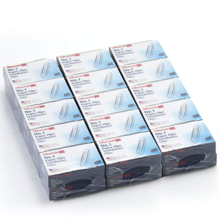 No. 1 Paper Clips by Officemate – 30 pack, Alloy Steel, Silver, Model 99931