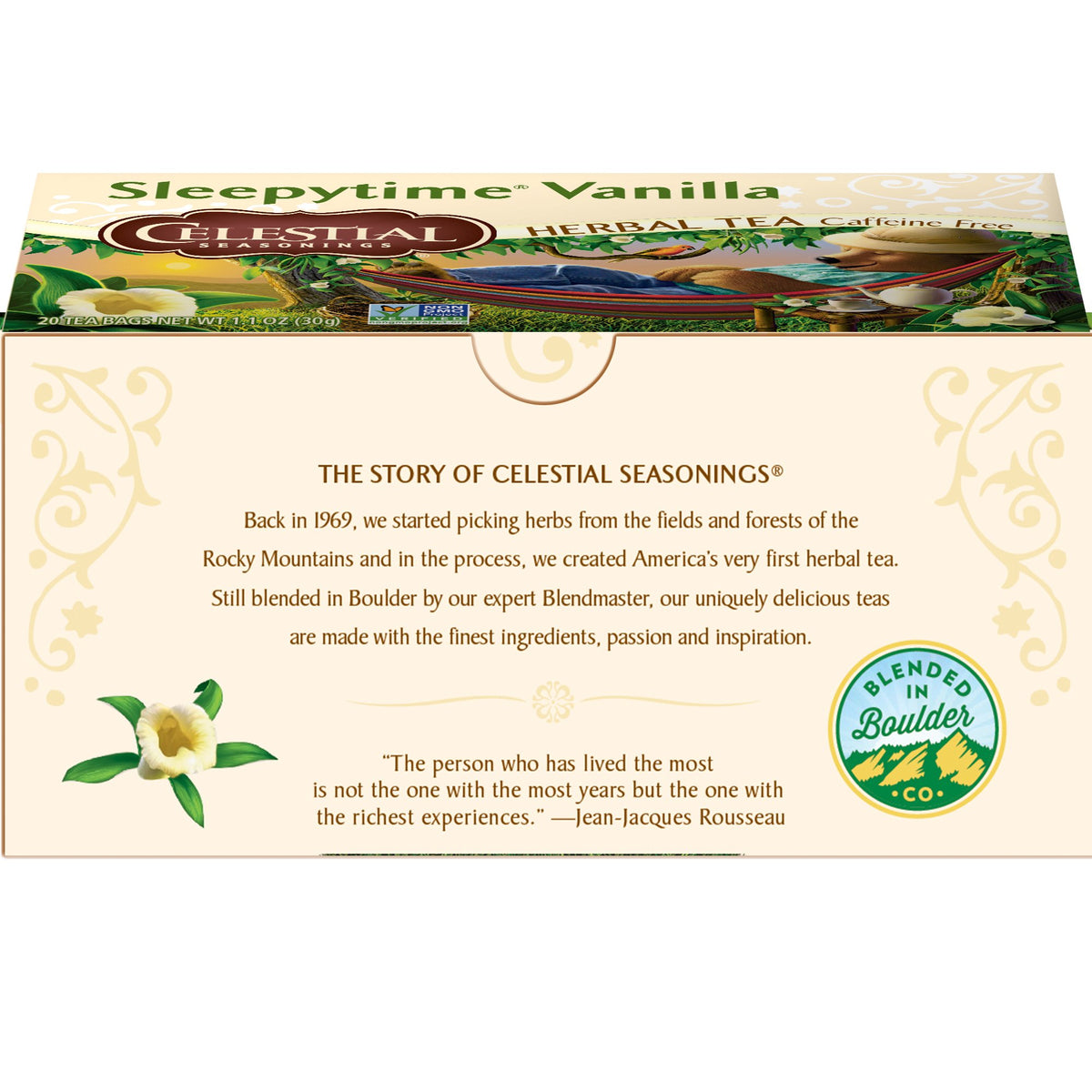 Celestial Seasonings Vanilla / 20 Count (Pack of 1) / No Color Tea Samplers