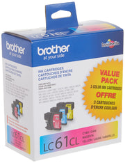 Brother Colors / Pack of 3: One of Each Color (C, M, Y) / 20 Inkjet Ink Cartridges