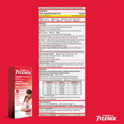 Tylenol Cherry Dye Free / 4 Ounce / Cherry (Dye-free) Acetaminophen