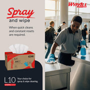 WypAll GeneralClean L10 Light Cleaning Towels – 24 x 250 Sheets (42346)