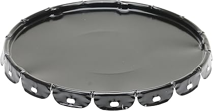 Vestil LID-STL Steel Standard Lid 5 Gallon Black