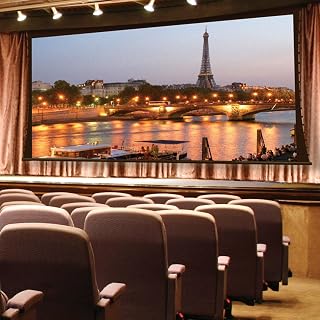 Draper - 114616CB - Draper Paragon V 234 Electric Projection Screen - 16:10 - CineFlex CH1200V - 124 Height x 198 Width