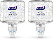 Purell® Advanced Hand Sanitizer Gel, For ES8 Touch-Free Dispensers, Clean Scent, 40.6 Oz (1200 mL), Pack Of 2 Refills