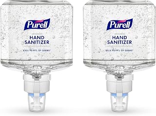 Purell® Advanced Hand Sanitizer Gel, For ES8 Touch-Free Dispensers, Clean Scent, 40.6 Oz (1200 mL), Pack Of 2 Refills