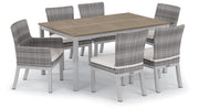 Oxford Garden Lite-core Granite Ash / 1 Dining Tables