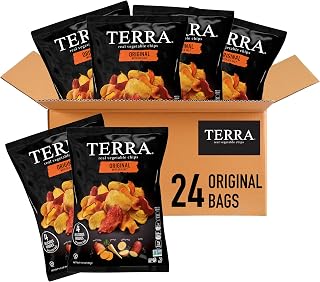 Terra Original Sea Salt Real Vegetable Chips 1.5 oz (Pack of 24)