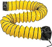 Global Industrial Flame Retardant Flexible Duct 32Ft for 8 Inch Diameter Fan
