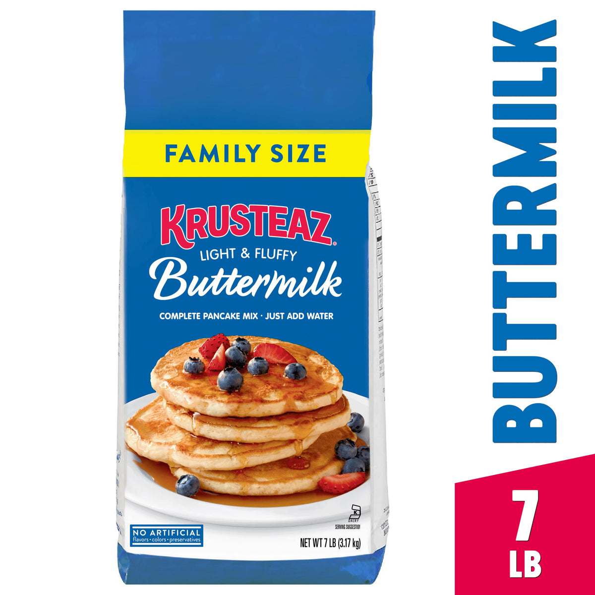 Complete Pancake and Waffle Mix by Krusteaz – 112 Ounce (Pack of 1), Model 721-0300