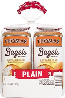 Thomas' Plain (Club Pack) Bagels, 2 packs, 36 oz