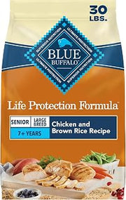 Blue Buffalo Life Protection Formula Chicken Large Senior Dog Food, 30 lb